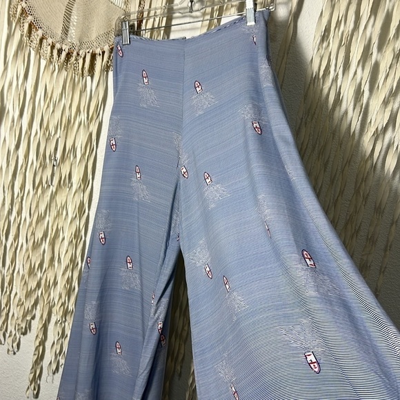 CLC | Cory Lynn Calter Wide Leg Pant Boat Print Size Small - Picture 5 of 10